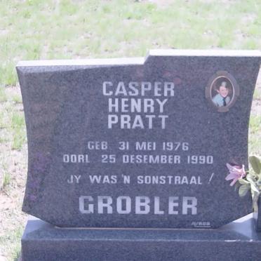 GROBLER Casper Henry Pratt 1976-1990