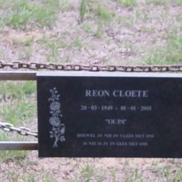 CLOETE Reon 1949-2001