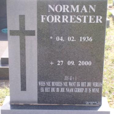 FORRESTER Norman 1936-2000