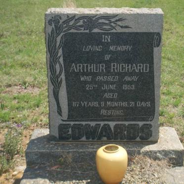 EDWARDS Arthur Richard -1953