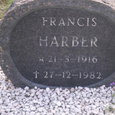 HARBER Francis 1916-1982