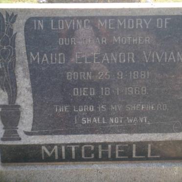 MITCHELL Maud Eleanor Vivian 1881-1968