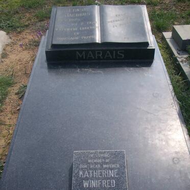 MARAIS Ernst Jacobus 1925-1970 &amp; Katherine Winifred 1925-1992