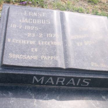 MARAIS Ernst Jacobus 1925-1970 &amp; Katherine Winifred 1925-1992