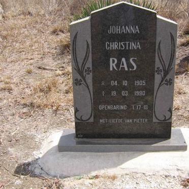 RAS Johanna Christina 1905-1990