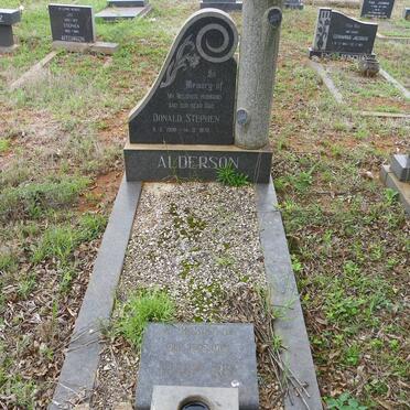 ALDERSON Donald Stephen 1908-1972 &amp; Ellen Iris 1914-1975 _1