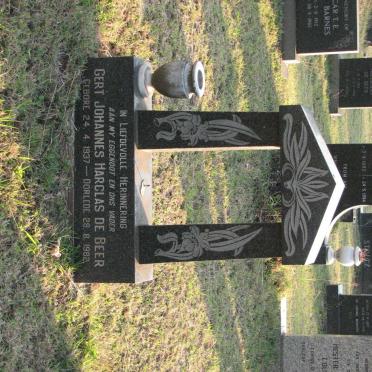 BEER Gert Johannes Harclas, de 1937-1992