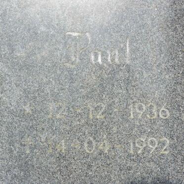 BREYTENBACH Paul 1936-1992
