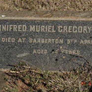 BROWN Winifred Muriel Gregory -1940