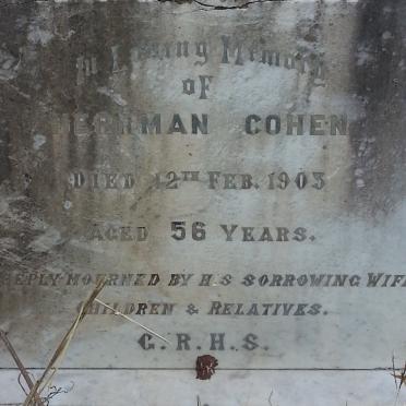 COHEN Herrman -1903