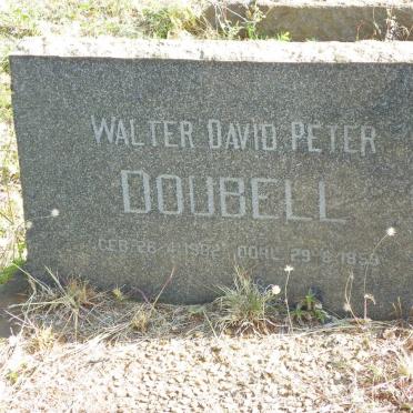 DOUBELL Walter David Peter 1902-1959
