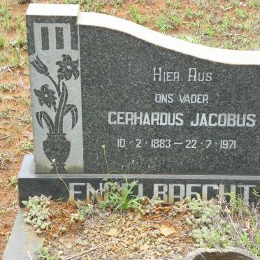 ENGELBRECHT Gerhardus Jacobus 1883-1971