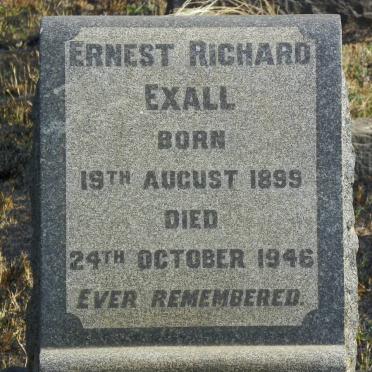 EXALL Ernest Richard 1899-1946