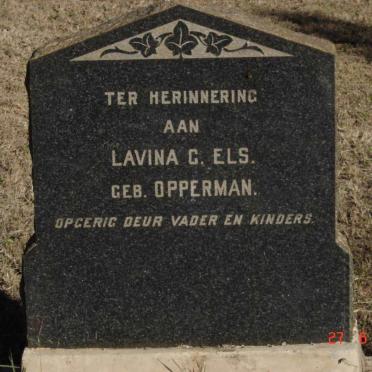 ELS Lavina C. nee OPPERMAN