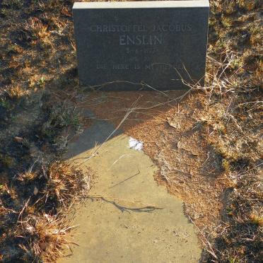 ENSLIN Christoffel Jacobus -1973