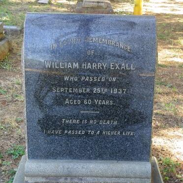 EXALL William Harry -1937
