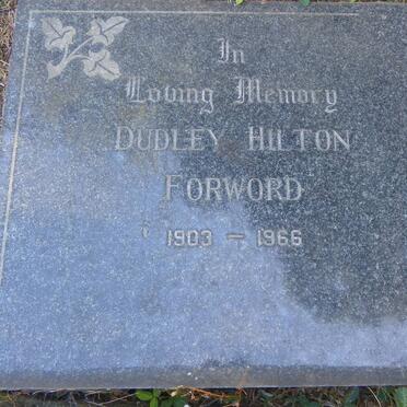 FORWORD Dudley Hilton 1903-1966