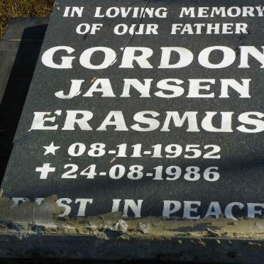 GORDON Jansen Erasmus 1952-1986