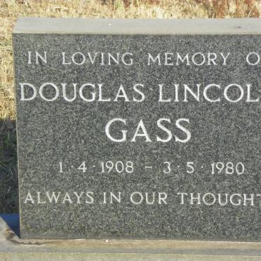 GASS Douglas Lincoln 1908-1980