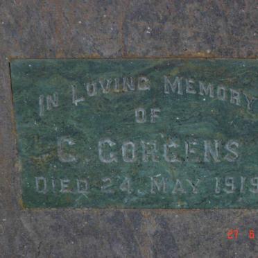 GORGENS G. -1919
