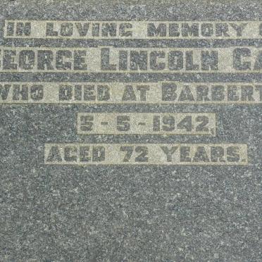 GASS George Lincoln -1942