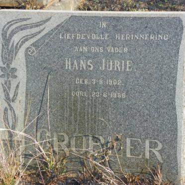 GROBLER Hans Jurie 1902-1956