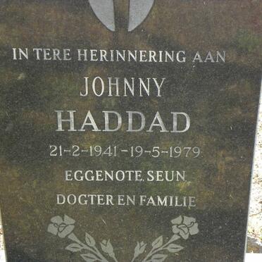 HADDAD Johnny 1941-1979