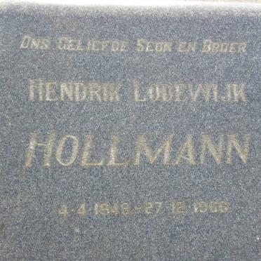 HOLLMANN Hendrik Lodewijk 1949-1956