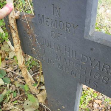 HILDYARD Esta Julia -1887