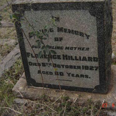 HILLIARD Florence  -1927