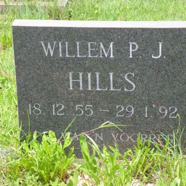 HILLS Willem P.J. 1955-1992