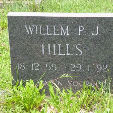 HILLS Willem P.J. 1955-1992