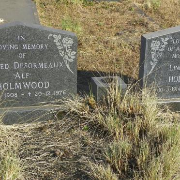 HOLMWOOD Alfred Desormeaux 1908-1976 &amp; Linda Violet 1914-1994