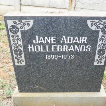 HOLLEBRANDS Jane Adair 1899-1973