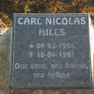 HILLS Carl Nicolas 1956-1961