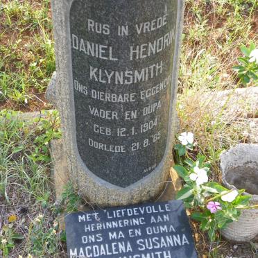 KLYNSMITH Daniel Hendrik 1904-1965 &amp; Magdalena Susanna CLARK 1911-1997