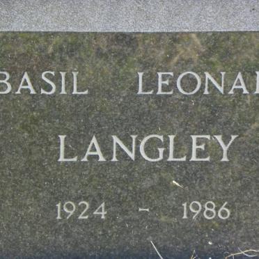 LANGLEY Basil Leonard 1924-1986