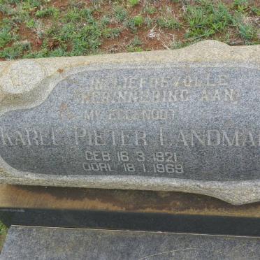 LANDMAN Karel Pieter 1921-1969