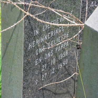 LOMBARD Thinus 1958-1990