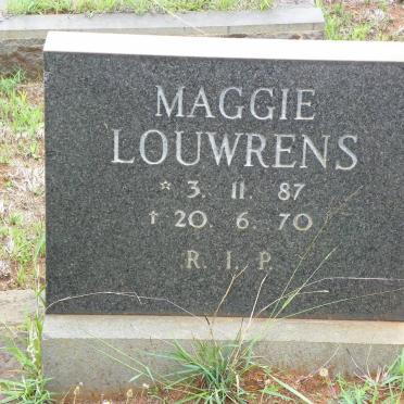 LOUWRENS Maggie 1887-1970
