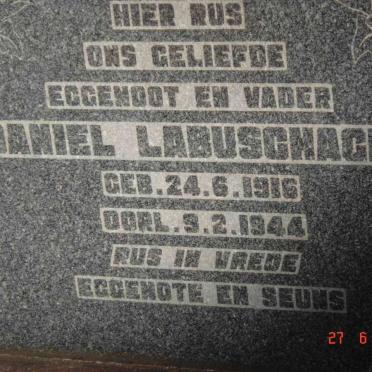 LABUSCHAGNE Daniel 1916-1944