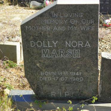 MARSH Dolly Nora 1941-1980