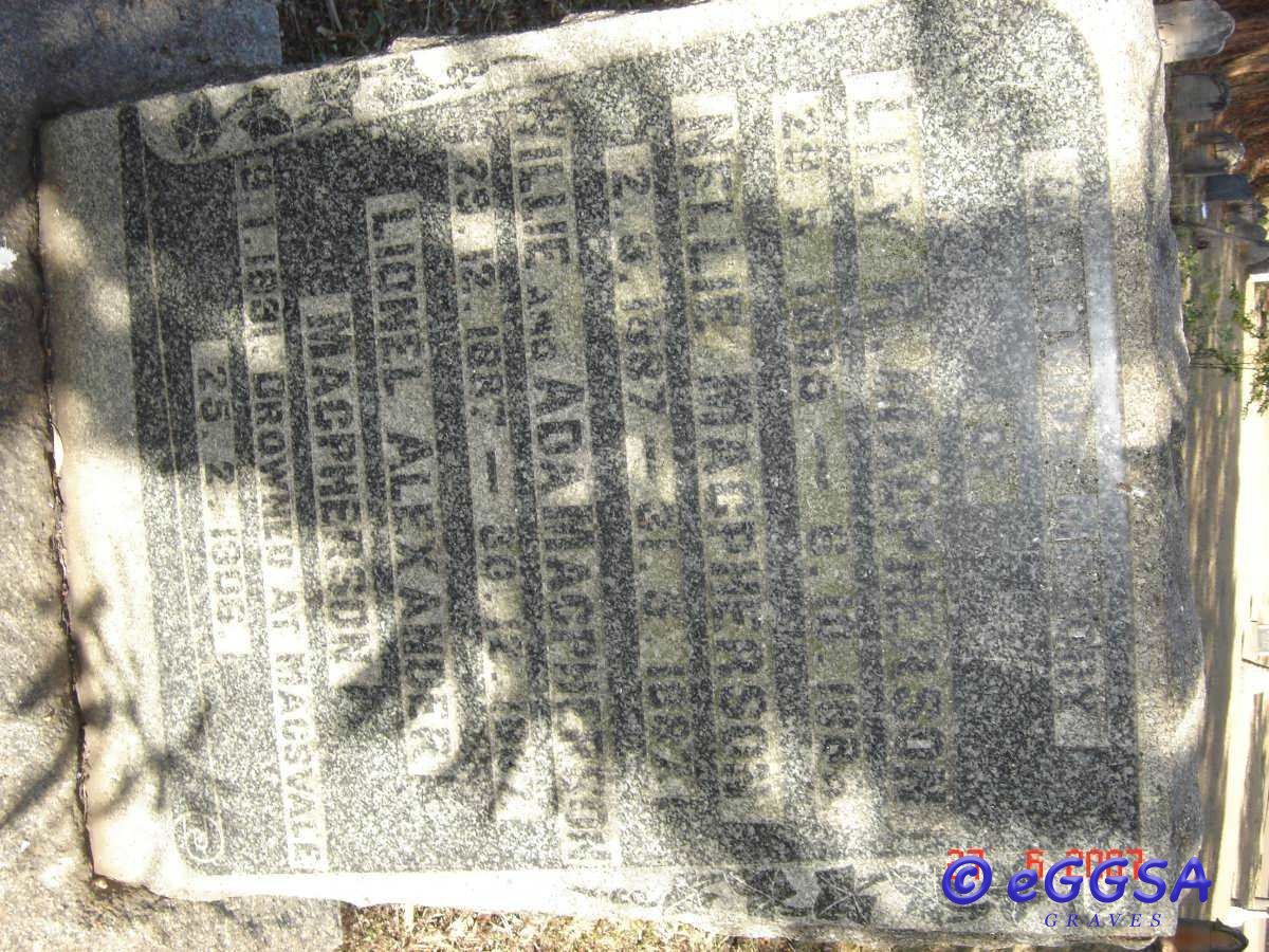 MACPHERSON family gravestone