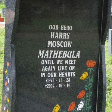 MATHEBULA Harry Moscow 1973-2004
