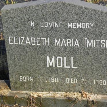 MOLL Elizabeth Maria 1911-1980