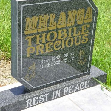 MHLANGA Thobile Precious 1983-2002