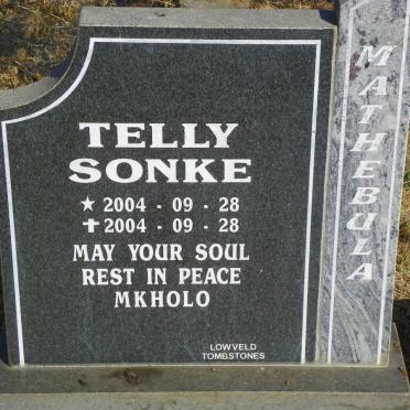 MATHEBULA Telly Sonke 2004-2004
