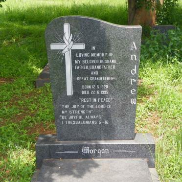 MORGAN Andrew 1920-1995