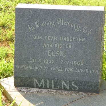 MILNS Elsie 1935-1966