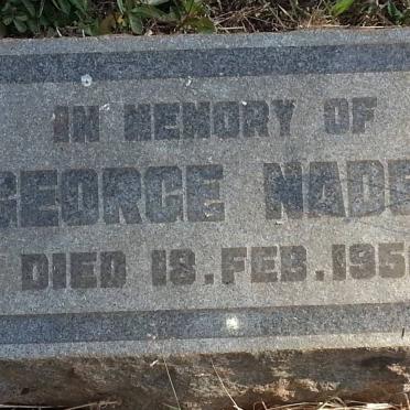 NADER George -1956